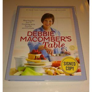 *SIGNED/AUTOGRAPHED* Debbie Macomber's Table by Debbie Macomber - BRAND NEW!
